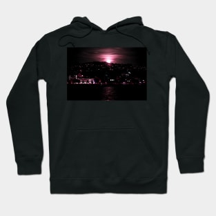 Full moon / Swiss Artwork Photography Hoodie